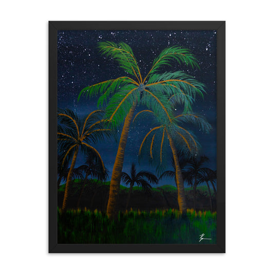 Midnight Palm Trees