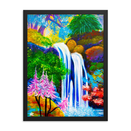 Vibrant Waterfall