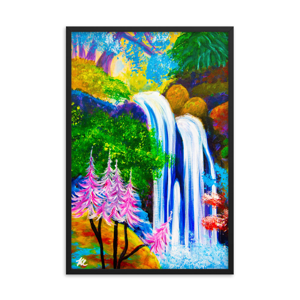 Vibrant Waterfall