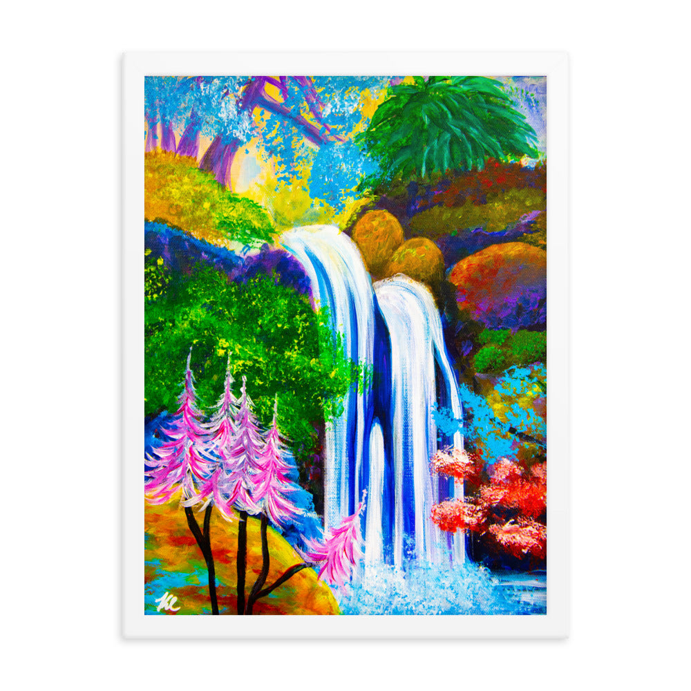 Vibrant Waterfall