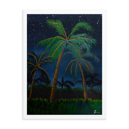 Midnight Palm Trees