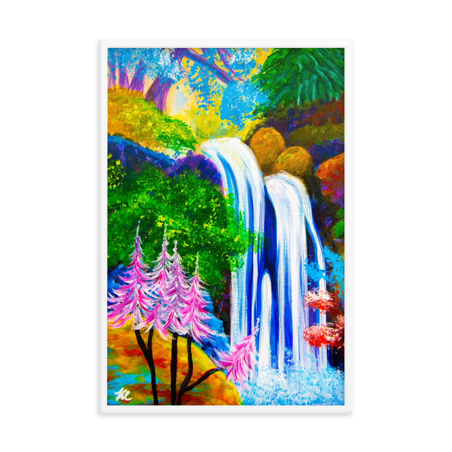 Vibrant Waterfall